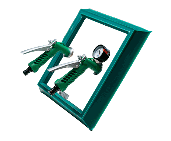 Квадратная вакуумная рамка RUNDT 230x230, основной вид