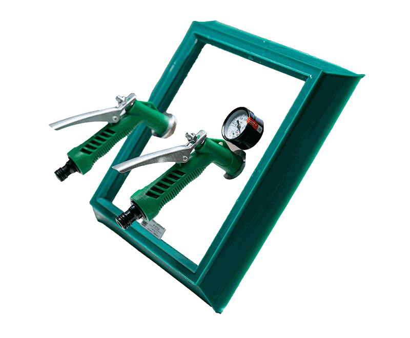 Квадратная вакуумная рамка RUNDT 230x230, основной вид